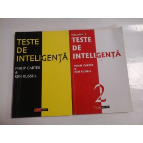 TESTE DE INTELIGENTA; (2 VOL) - PHILIP CARTER & KEN RUSSELL